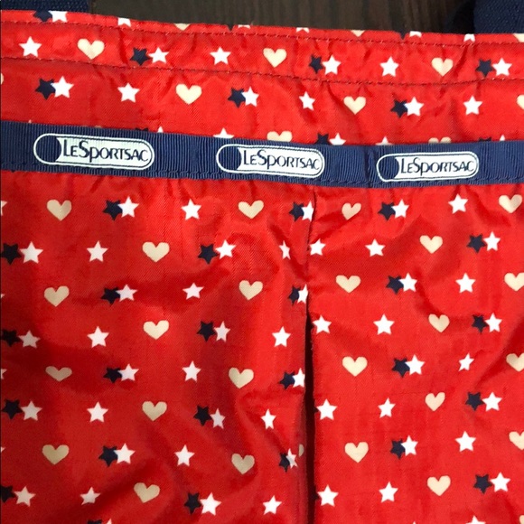 Red Stargazer Everygirl Tote without the pouch - Picture 3 of 5